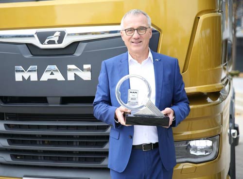 曼恩全新一代TGX荣膺“2021国际年度卡车”
