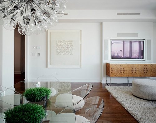 赏纽约由卡拉室内设计 明亮的现代居室