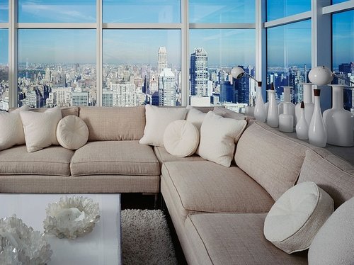 赏纽约由卡拉室内设计 明亮的现代居室