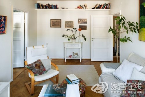 44平北欧单身公寓 阳光满满且花儿朵朵