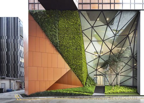 新加坡垂直绿化建筑设计
