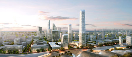 SOM：北京渤海创新城总规划