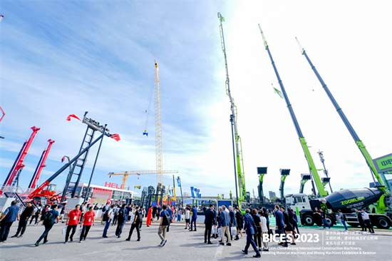 工程机械国际展览盛会BICES 2023在北京盛大开幕