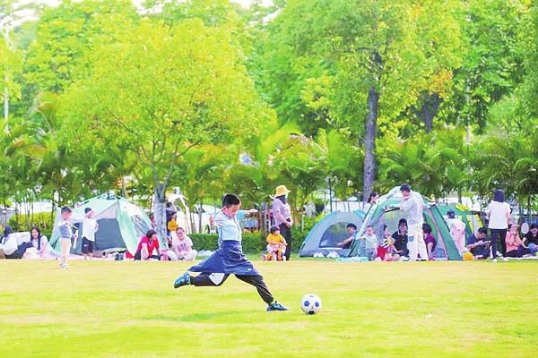 绿地共享　开辟更多幸福空间