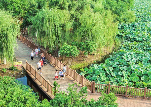 湖南永州：休闲锻炼有“趣”处