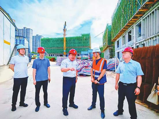 “支部建在项目上”奏响中国建造鹰城最强音