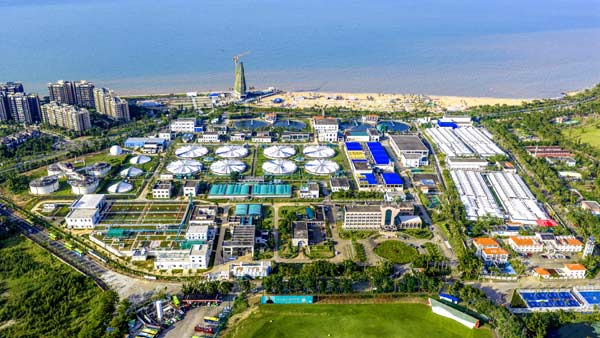 白沙门污水处理厂扩容项目正式投产运行