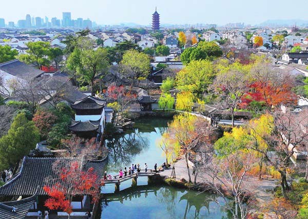 古建美景 相映成画