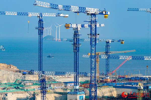 浙江象山:金七门核电建设稳步推进