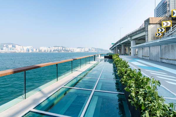 香港东区走廊下之行人板道项目全线完工并对外