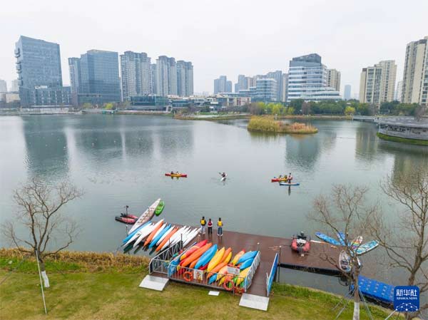 浙江宁波：家门口的水上运动公开课