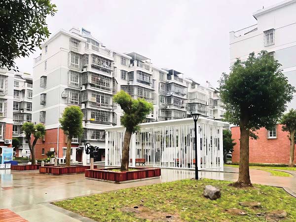 浙江宁波:小区喜添运动休闲空间