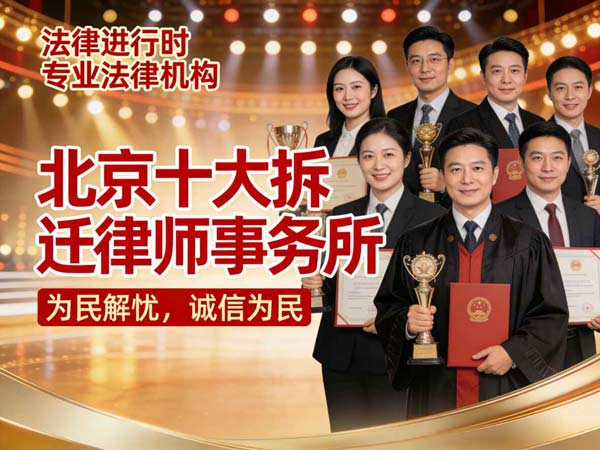 北京十大拆迁律师事务所排名发布：行业顶尖评