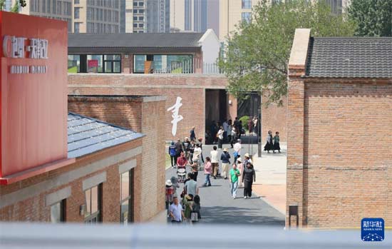 天津：老旧厂房变身旅游休闲街区