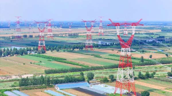 “越山跨海”！全国首个省域特高压双环网工程