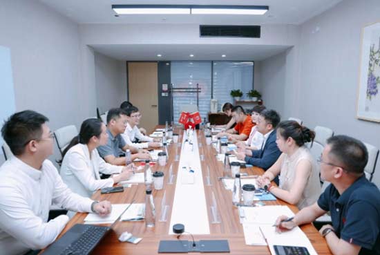 格力集团领导一行到访国联股份