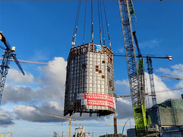 我国核电建设再添新成果：太平岭核电3号机组三