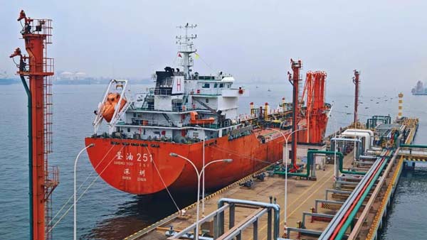 天津—香港“海上能源高速公路”正式开通