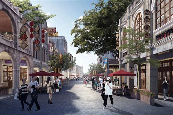 中山路历史文化街区保护修缮项目冲刺年底竣工