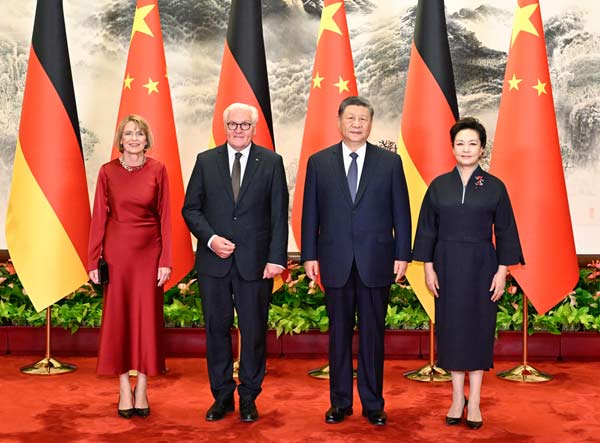 习近平同德国总统施泰因